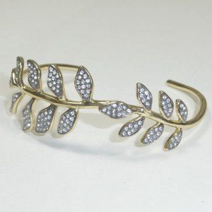 [Stella & Dot] Ivie gold leaf cuff bracelet